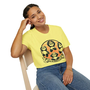Soft Animal Lovers Tee - Panda Journey Unisex - Dipaliz - T-shirts