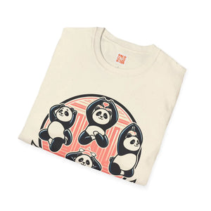 Soft Animal Lovers Tee - Panda Journey Unisex - Dipaliz - T-shirts