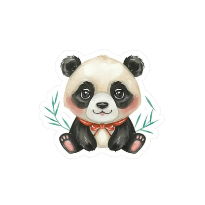 Panda Kiss Cut Vinyl Decals: Add Style & Charm Anywhere! - 3’’ x 4’’ / Kiss-cut / Satin Paper Products