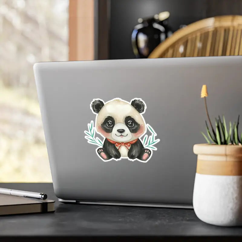 Panda Kiss Cut Vinyl Decals: Add Style & Charm Anywhere! - Paper Products