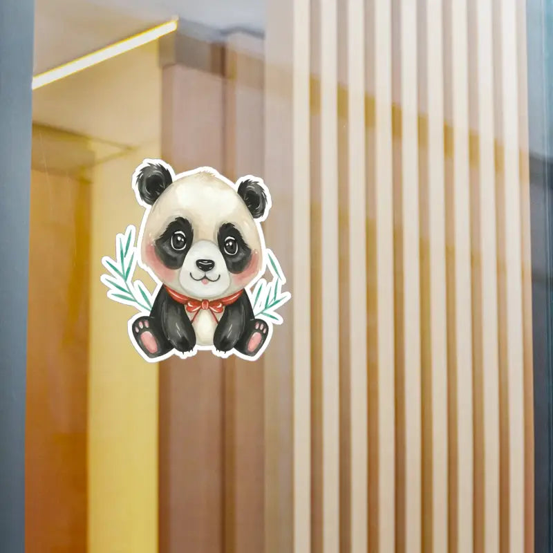 Panda Kiss Cut Vinyl Decals: Add Style & Charm Anywhere! - Paper Products