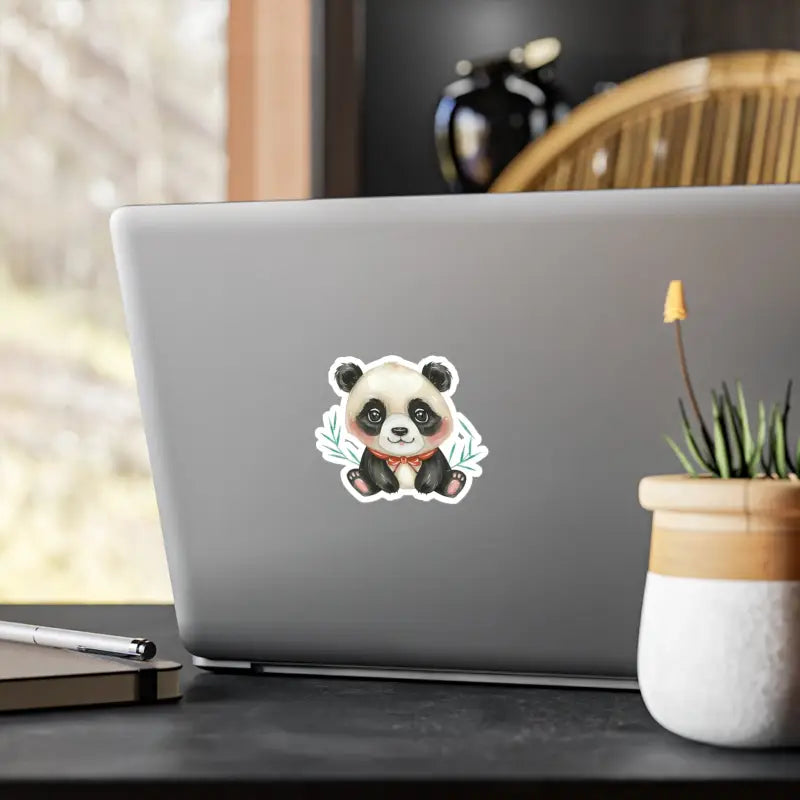 Panda Kiss Cut Vinyl Decals: Add Style & Charm Anywhere! - Paper Products