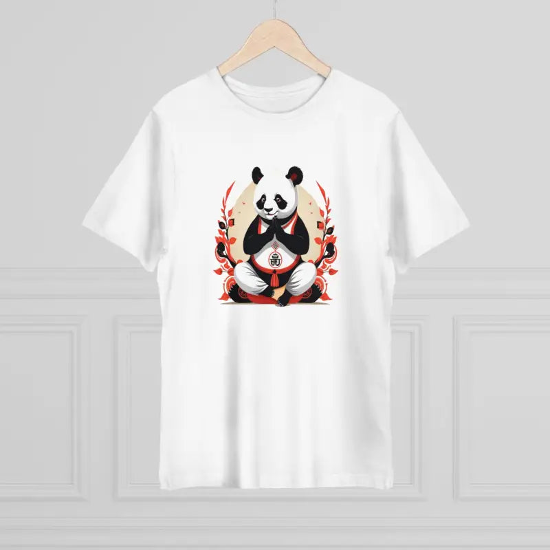 Panda-riffic Yoga Tee: Unisex Deluxe Cotton Comfort - T-shirt