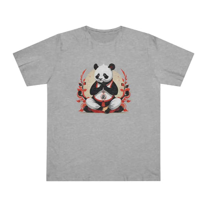 Panda-riffic Yoga Tee: Unisex Deluxe Cotton Comfort - T-shirt