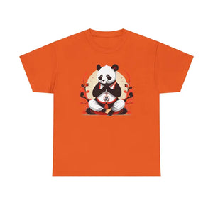 Panda Yoga Unisex Deluxe Combed Ringspun Cotton Tee - Dipaliz - T-shirts
