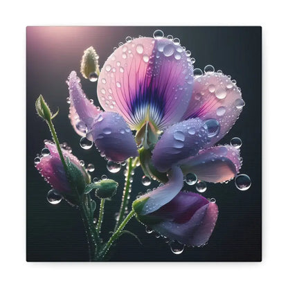 Vibrant Pansy Canvas Gallery Wraps: Transform your Space - 10″ x / 1.25’’