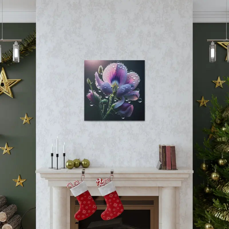 Vibrant Pansy Canvas Gallery Wraps: Transform your Space