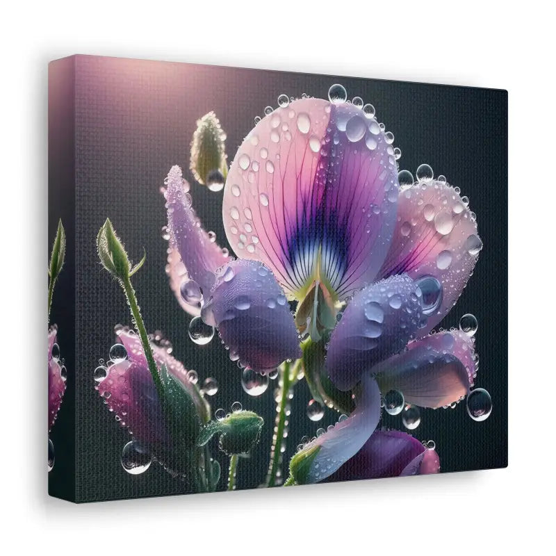 Vibrant Pansy Canvas Gallery Wraps: Transform your Space