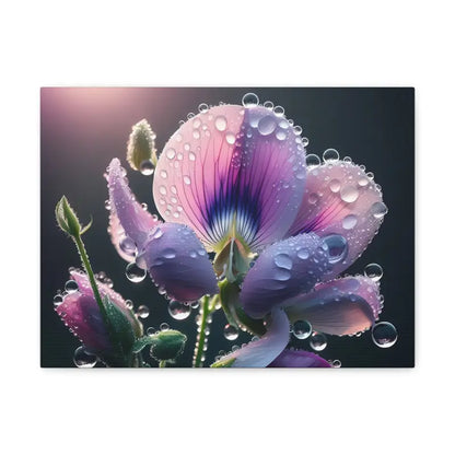 Vibrant Pansy Canvas Gallery Wraps: Transform your Space - 16″ x 12″ / 1.25’’