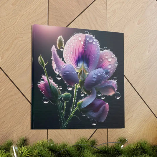 Vibrant Pansy Canvas Gallery Wraps: Transform your Space - 20″ x / 1.25’’