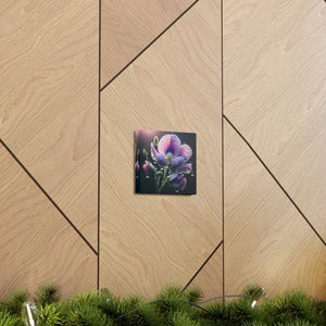 Canvas - Vibrant Pansy Gallery Wraps Artist Grade Cotton - Dipaliz