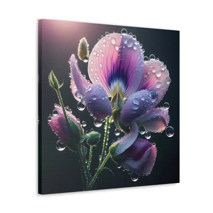 Vibrant Pansy Canvas Gallery Wraps: Transform your Space - 24″ x / 1.25’’