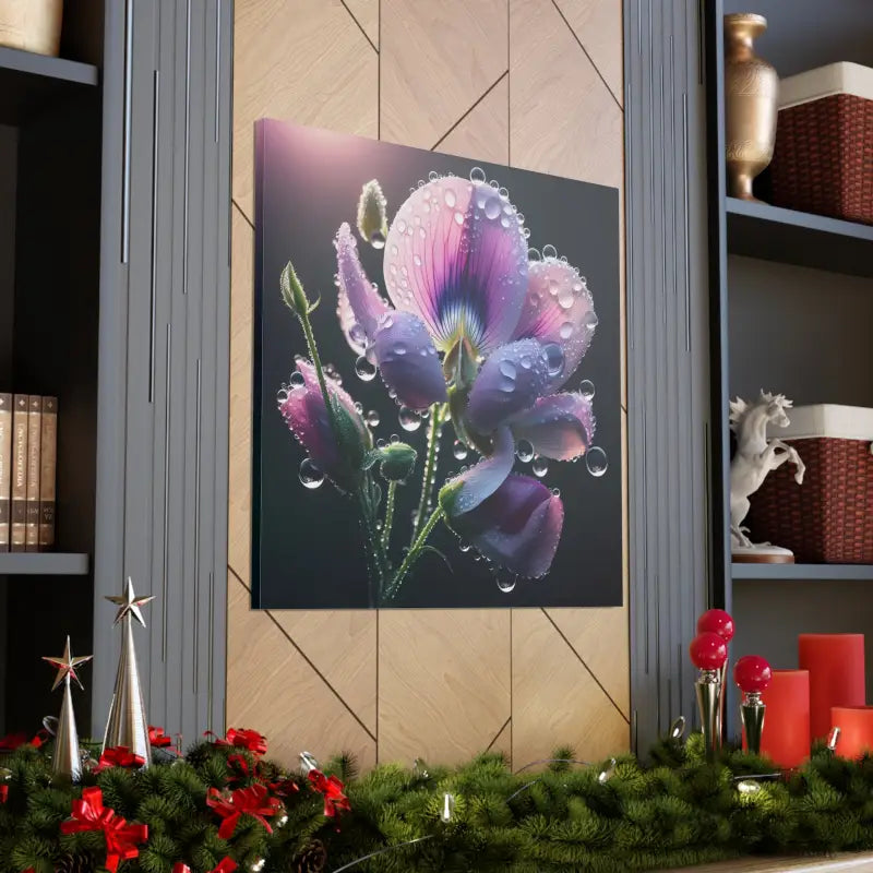 Vibrant Pansy Canvas Gallery Wraps: Transform your Space