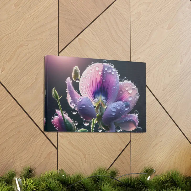 Vibrant Pansy Canvas Gallery Wraps: Transform your Space