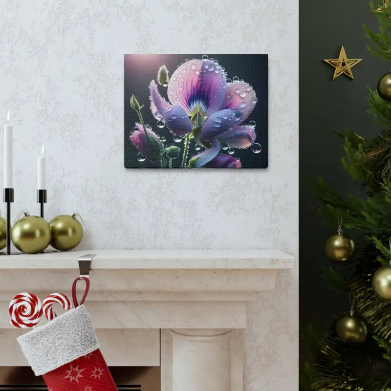 Vibrant Pansy Canvas Gallery Wraps: Transform your Space