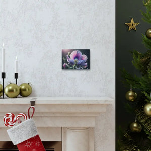 Canvas - Vibrant Pansy Gallery Wraps Artist Grade Cotton - Dipaliz