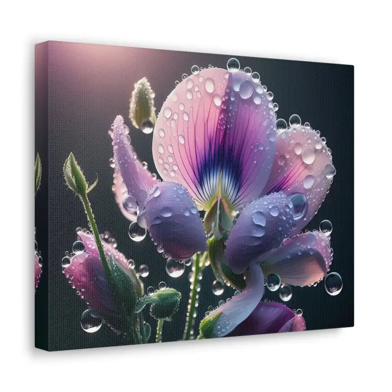 Vibrant Pansy Canvas Gallery Wraps: Transform your Space