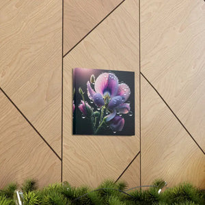 Canvas - Vibrant Pansy Gallery Wraps Artist Grade Cotton - Dipaliz