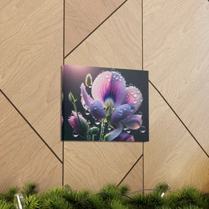 Canvas - Vibrant Pansy Gallery Wraps Artist Grade Cotton - Dipaliz