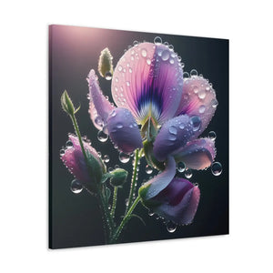 Vibrant Pansy Canvas – Artist-grade Cotton - Dipaliz - Prints
