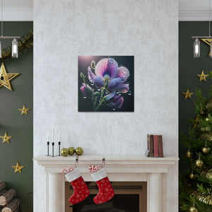 Vibrant Pansy Canvas – Artist-grade Cotton - Dipaliz - Prints