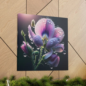 Vibrant Pansy Canvas – Artist-grade Cotton - Dipaliz - Prints