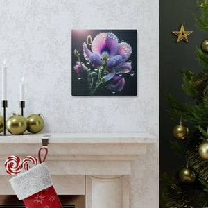 Vibrant Pansy Canvas – Artist-grade Cotton - Dipaliz - Prints
