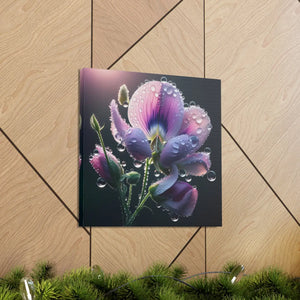 Vibrant Pansy Canvas – Artist-grade Cotton - Dipaliz - Prints