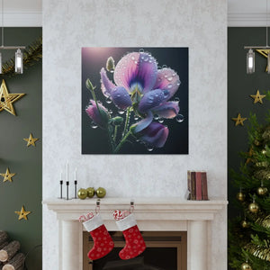 Vibrant Pansy Canvas – Artist-grade Cotton - Dipaliz - Prints
