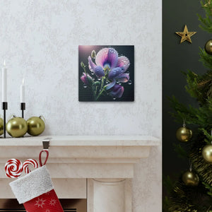 Vibrant Pansy Canvas – Artist-grade Cotton - Dipaliz - Prints