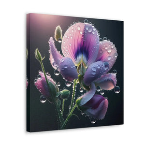 Vibrant Pansy Canvas – Artist-grade Cotton - Dipaliz - Prints