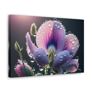 Vibrant Pansy Canvas – Artist-grade Cotton - Dipaliz - Prints