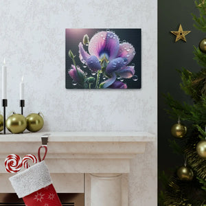 Vibrant Pansy Canvas – Artist-grade Cotton - Dipaliz - Prints