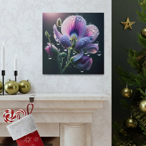 Vibrant Pansy Canvas – Artist-grade Cotton - Dipaliz - Prints
