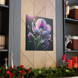 Vibrant Pansy Canvas – Artist-grade Cotton - Dipaliz - Prints