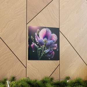 Vibrant Pansy Canvas – Artist-grade Cotton - Dipaliz - Prints
