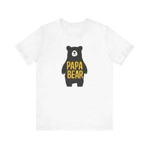 Papa Bear Tapered Fit Tee - Comfiest Unisex - Dipaliz - T-shirts