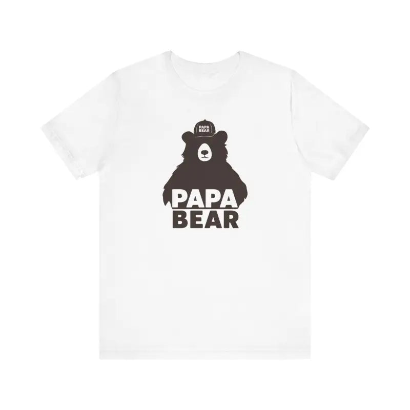 Experience Ultimate Comfort with Papa Bear Unisex Jersey Tee - T-shirt