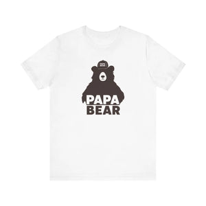 Ultimate Unisex Jersey Papa Bear Comfy Crew’s Cotton - Dipaliz - T-shirts