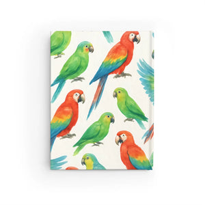 Vibrant Parakeets Garden Journal - Watercolor Notebook - Dipaliz - Notebooks & Notepads