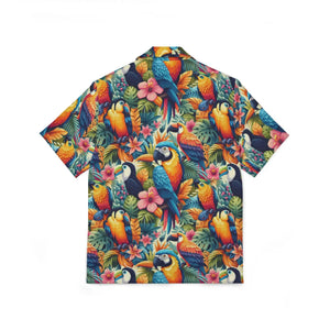 Vibrant Men’s Hawaiian Camp Shirt - All-over Print - Dipaliz - Shirts