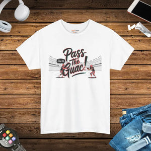 Guac Unisex Heavy Cotton Tee - Super Football Game Day Style - Dipaliz - White / s - T-shirts