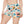 Pastel Abstract Geometric Women’s Shorts - Summer - Dipaliz