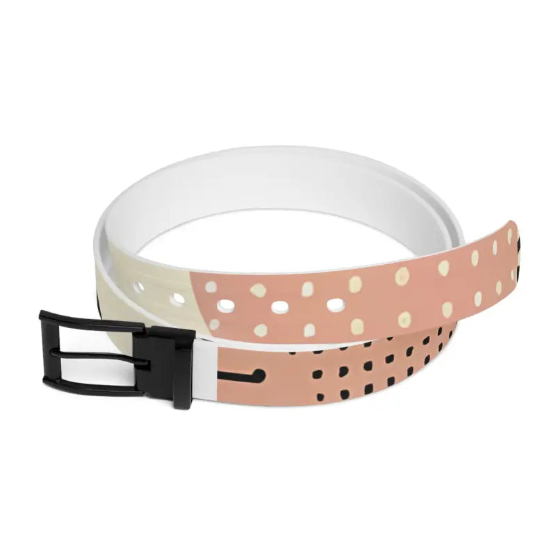 Elevate your Style with the Pastel Abstract Pattern Belt - Accessories