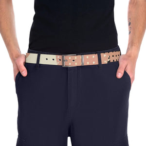 Pastel Abstract Pattern Belt - Eco-friendly Gift - Dipaliz - Belts