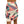 Women’s Mini Skirt - Vibrant Pastel Abstract Pattern - Dipaliz - Skirts