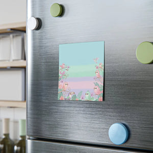 Pastel Bird Sticky Notes - Hand-drawn Tropical - Dipaliz