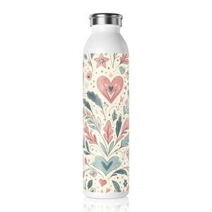 Pastel Water Bottle - Sleek Modern Design for Women - Dipaliz - 20oz / White - Mug