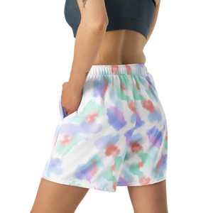 Pastel Cloud Unisex Athletic Shorts | Upf50+ Recycled Fabric Long - Xs
