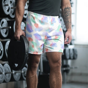 Pastel Cloud Unisex Athletic Shorts | Upf50+ Recycled Fabric Long - Xs